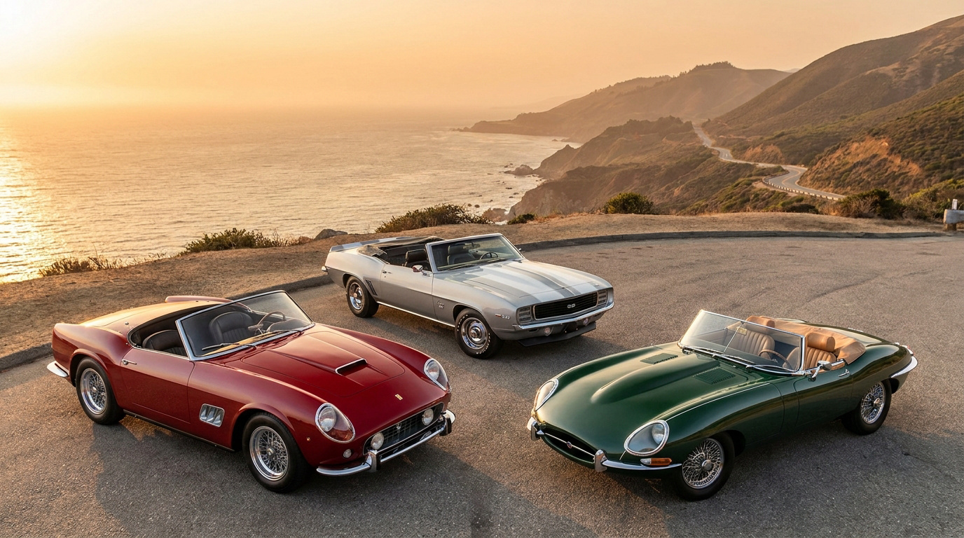 The enduring legacy of iconic classic convertible cars