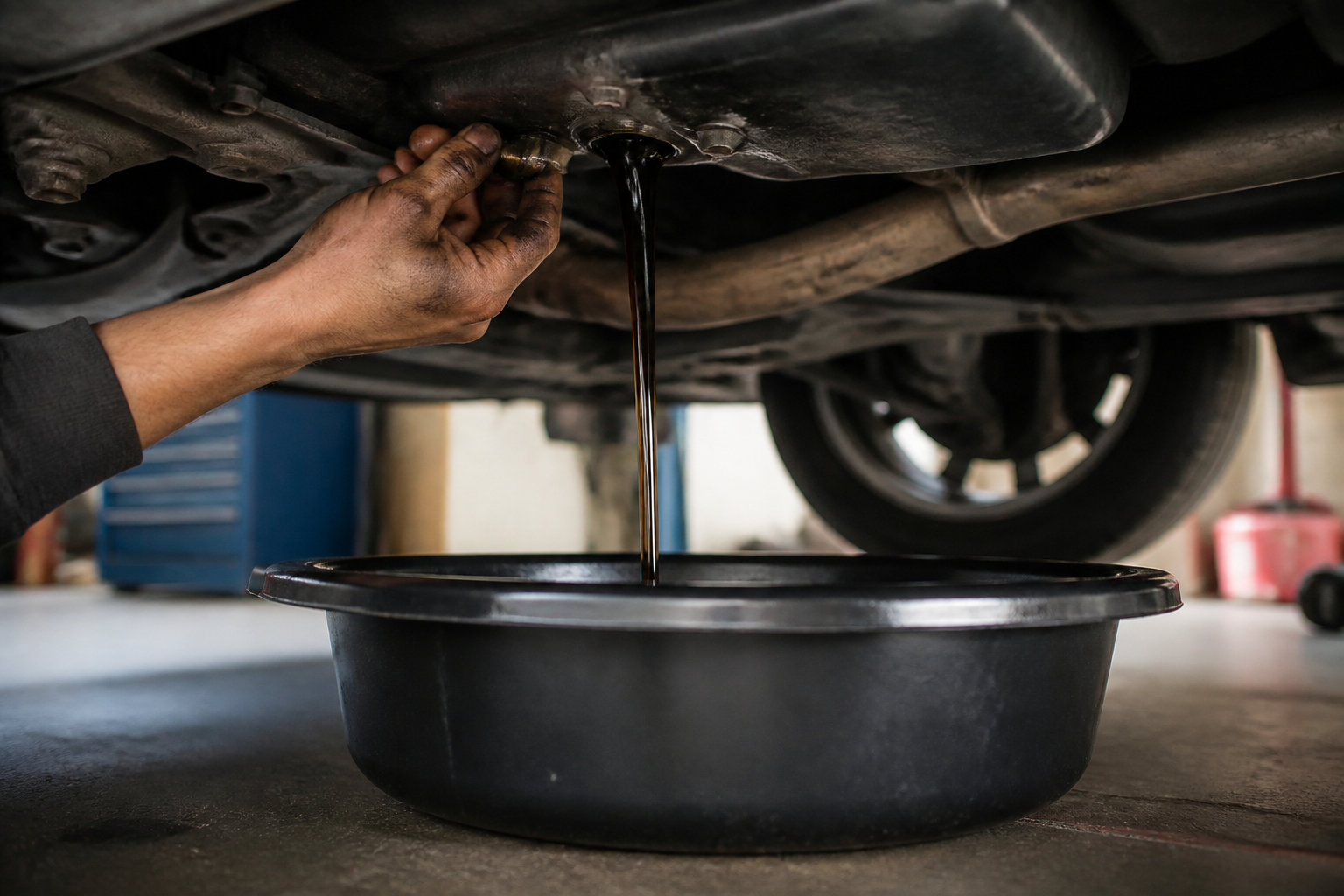 Executing the Drain and Refill Process with Precision and Care