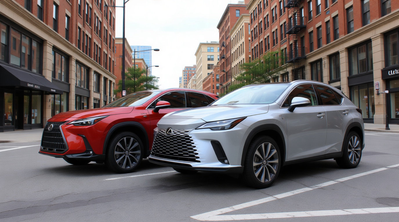 Lexus NX vs RX: Deciphering the Size and Space Equation