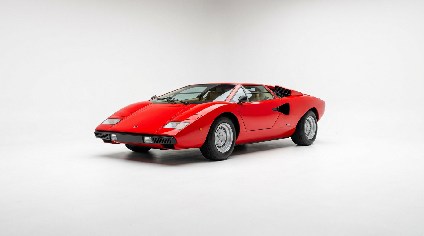 Lamborghini Countach: The Story Behind Its Design and the Supercar’s Technical Specifications